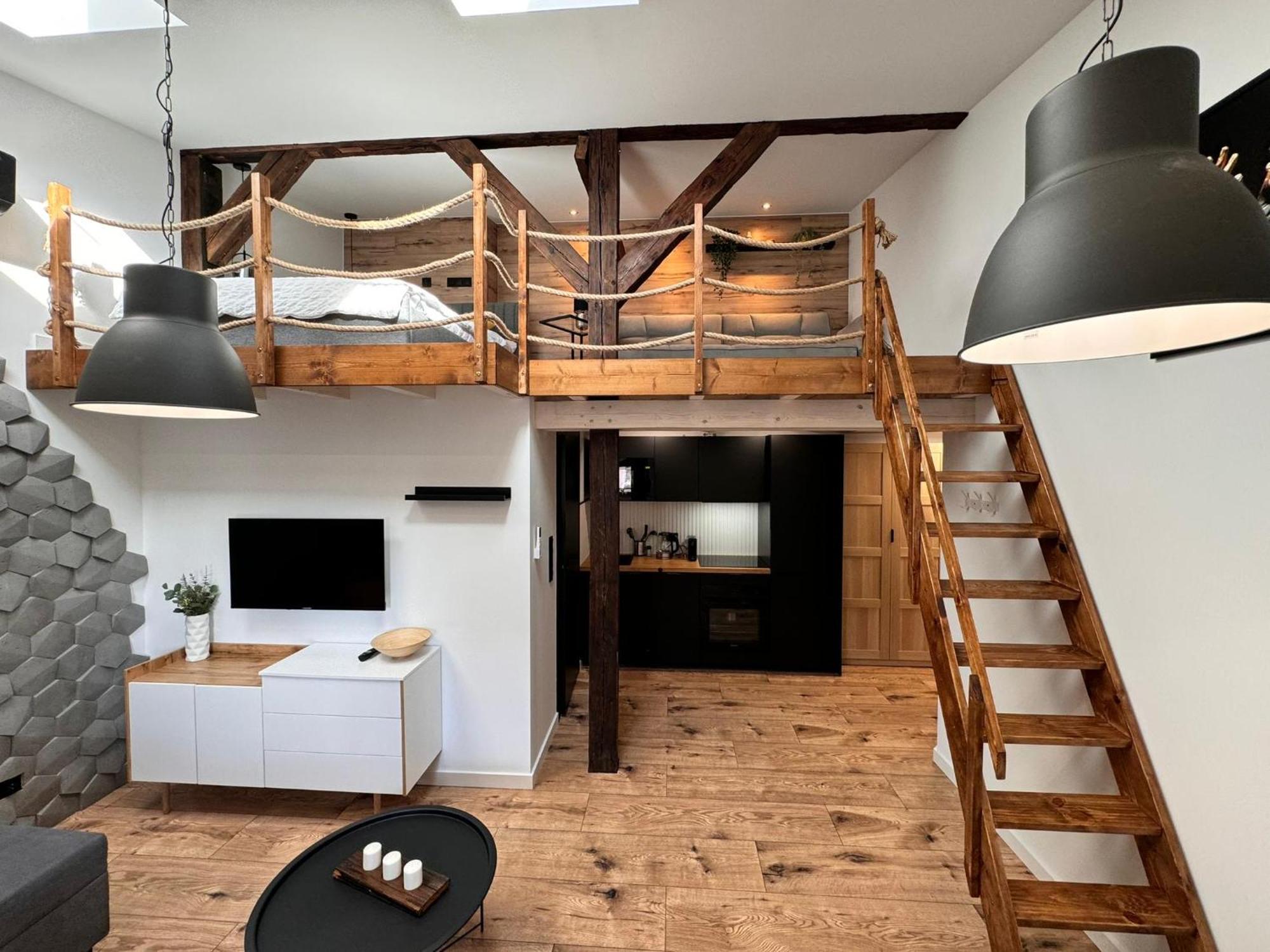Loft In The City Center By Kobiela Apartments Katowice Exteriör bild