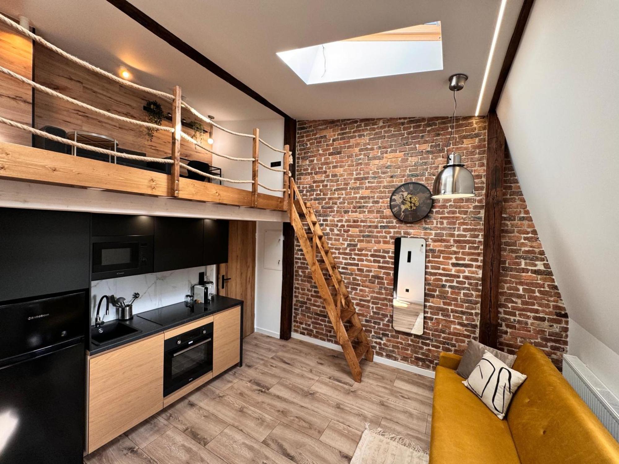 Loft In The City Center By Kobiela Apartments Katowice Exteriör bild
